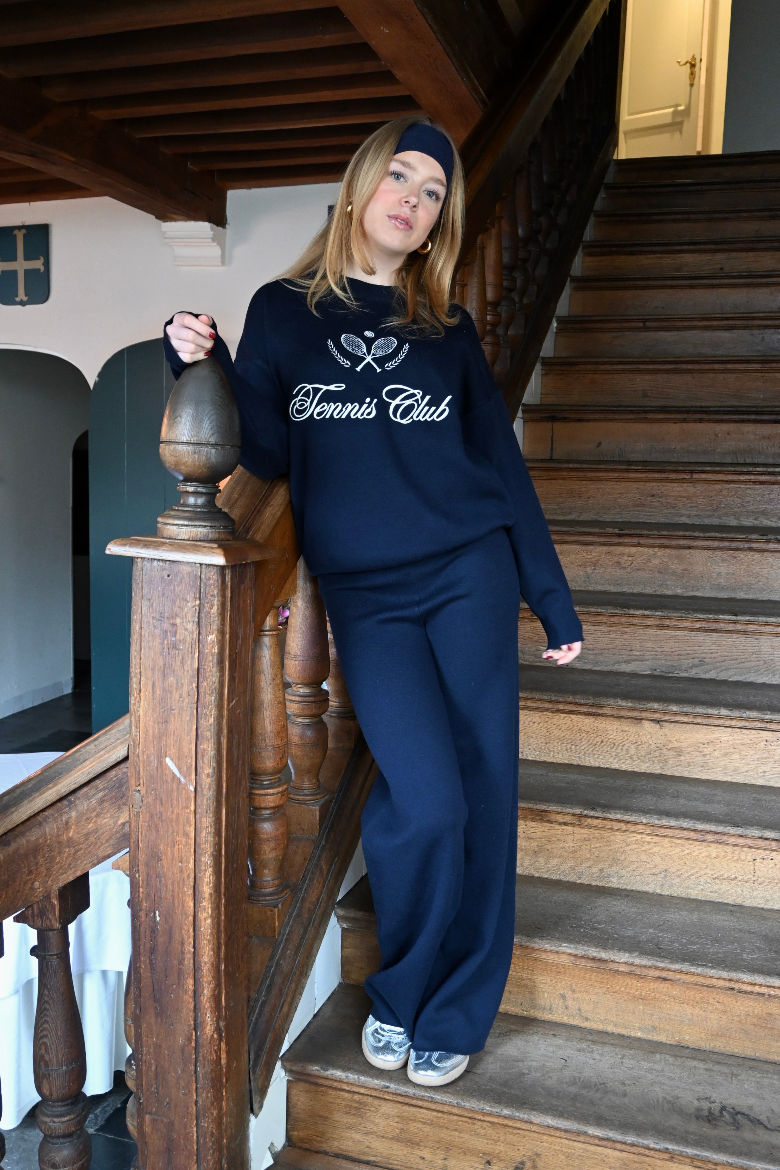 Comfy flow pants - navy