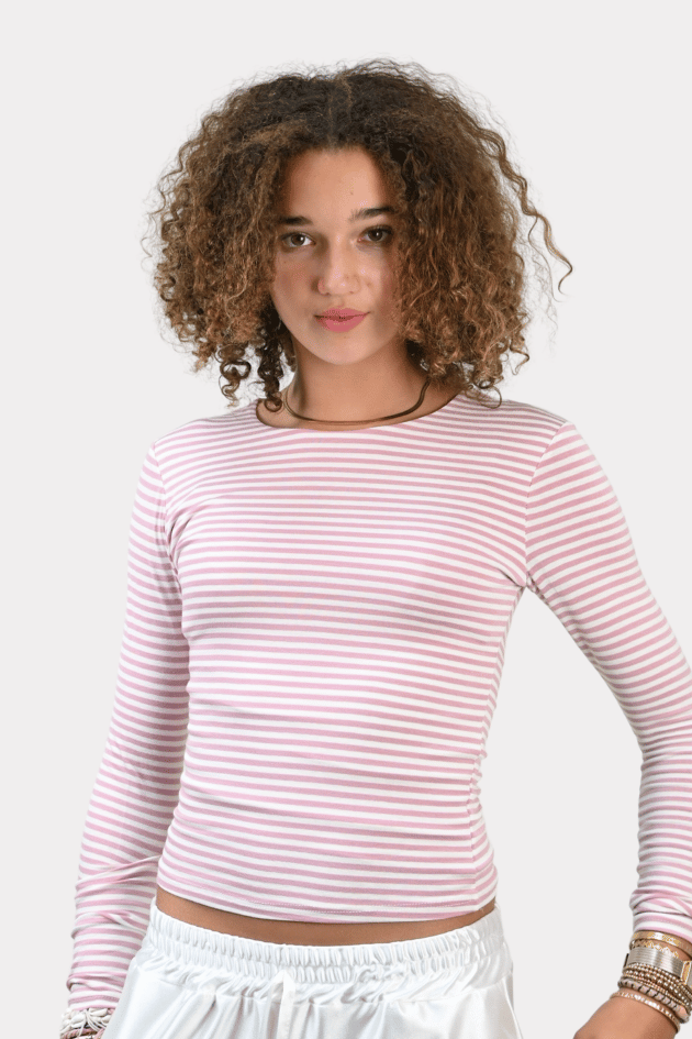 Basic-top-long-roze-wit-fashiontiger-5