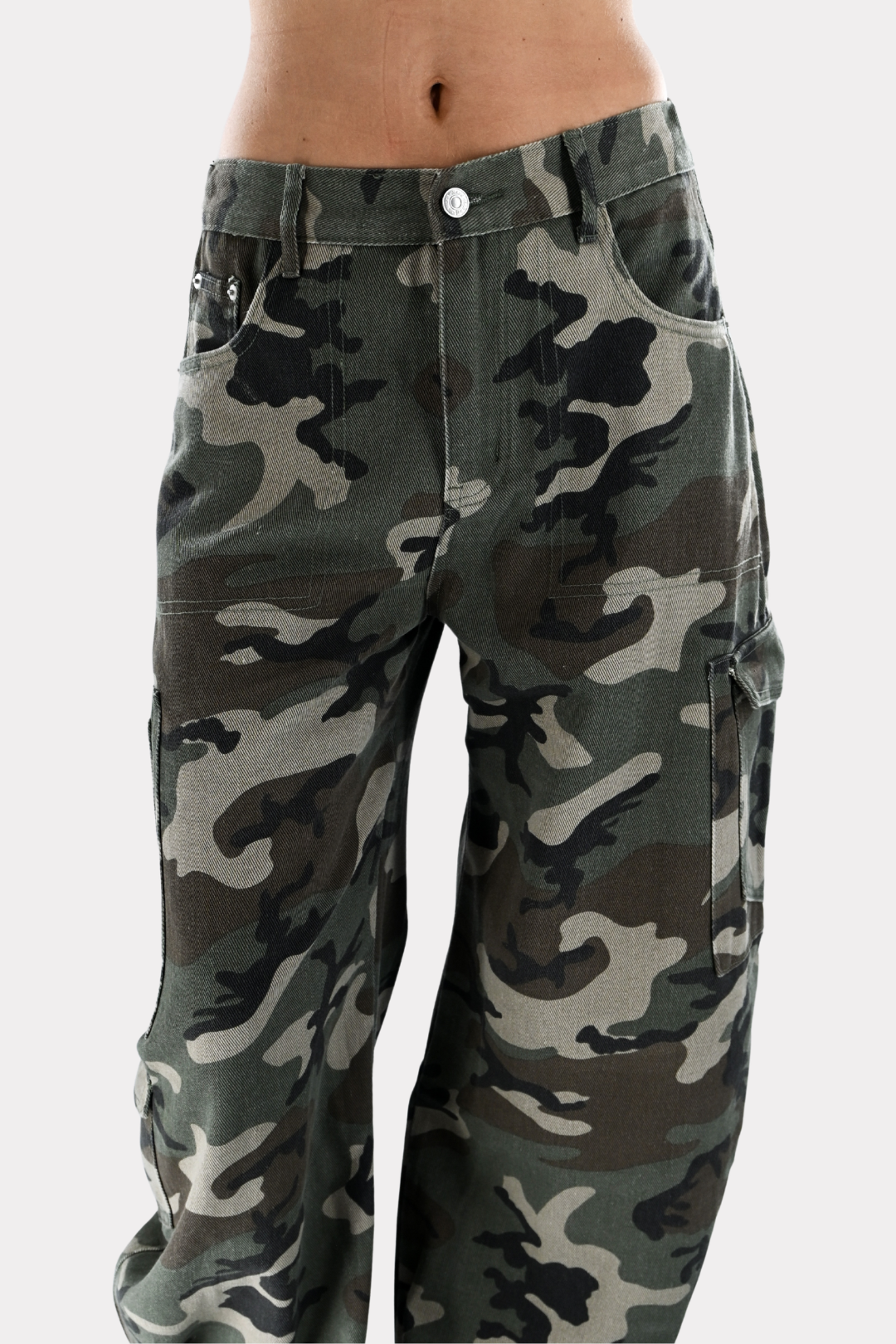 Camo-Jeans - grün 6