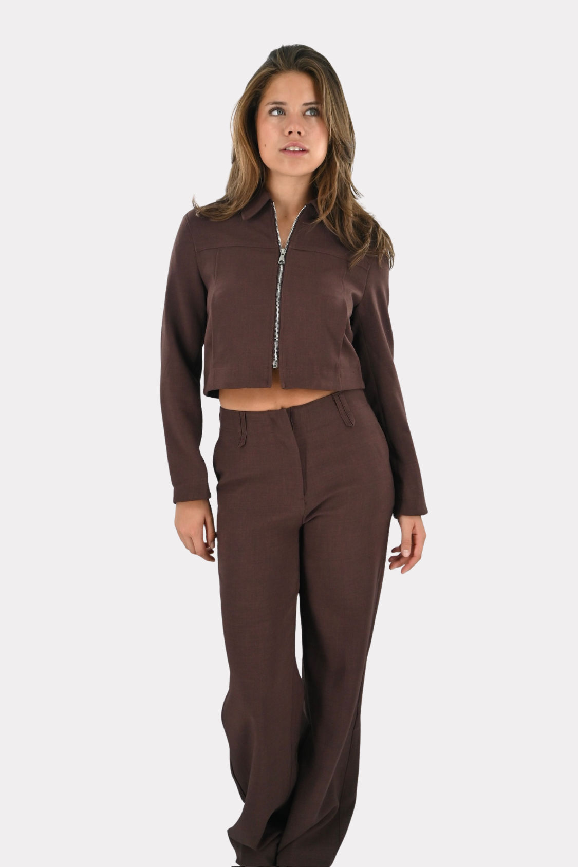 Celeste jacket - bruin - fashtiontiger 4