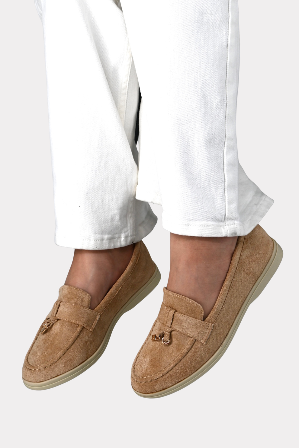 Coco loafers - beige - Fashiontiger 1
