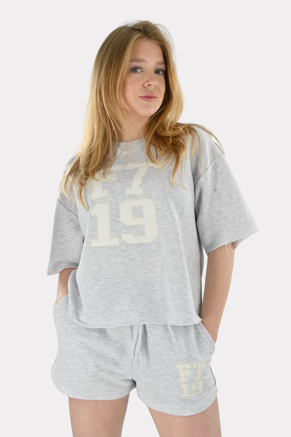 Short college - gris - Fashiontiger 3