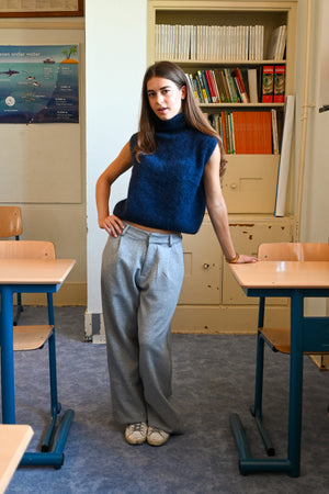 Bequeme Joggerhose - grau