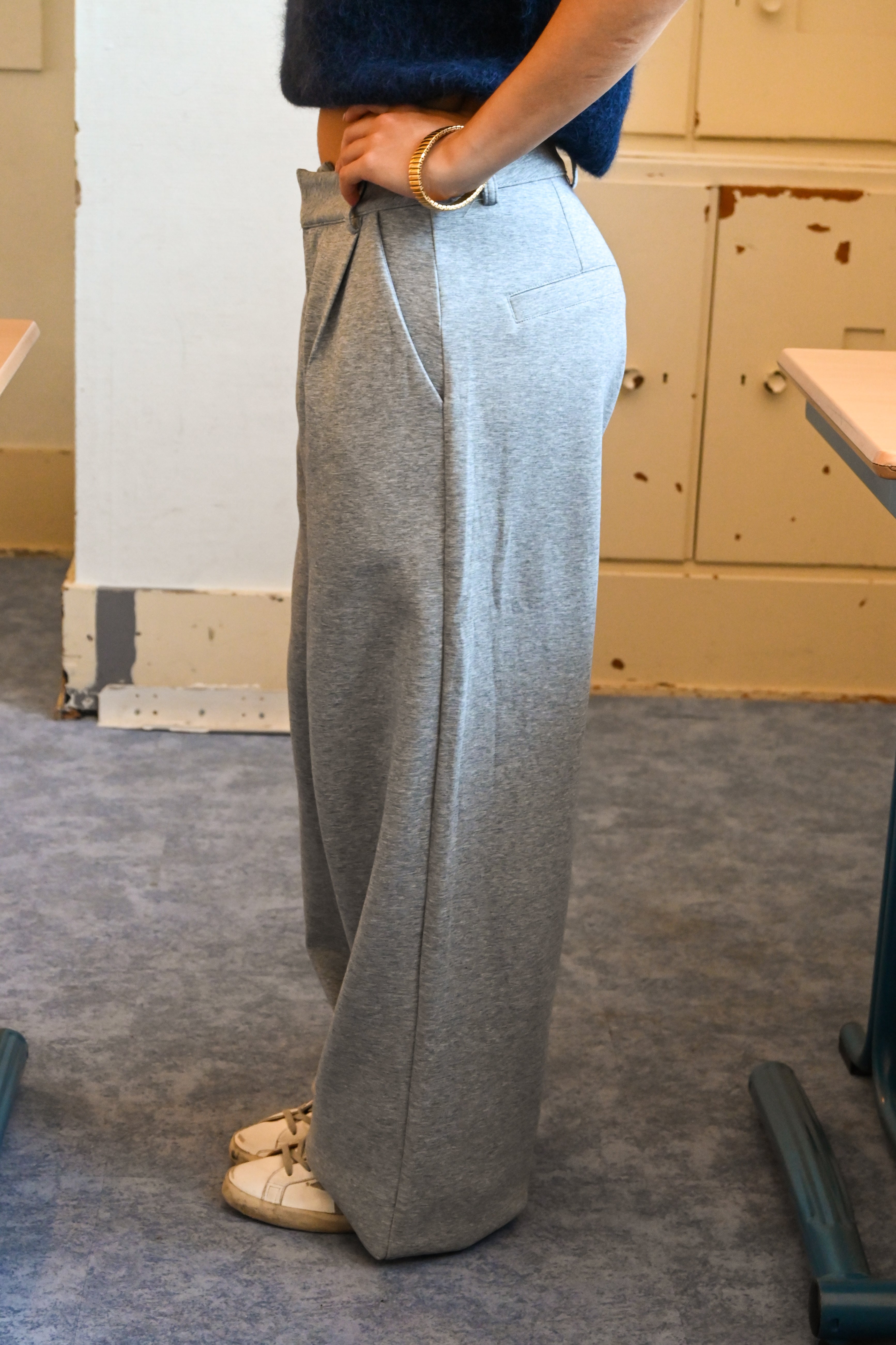 Comfy jogger trousers - grijs - Fashiontiger 5