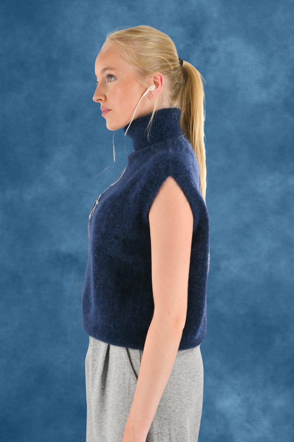 Cozy high knit - navy - Fashiontiger 6