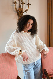 Cozy bubble knit - creme