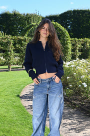 Esmay knit vest - blue