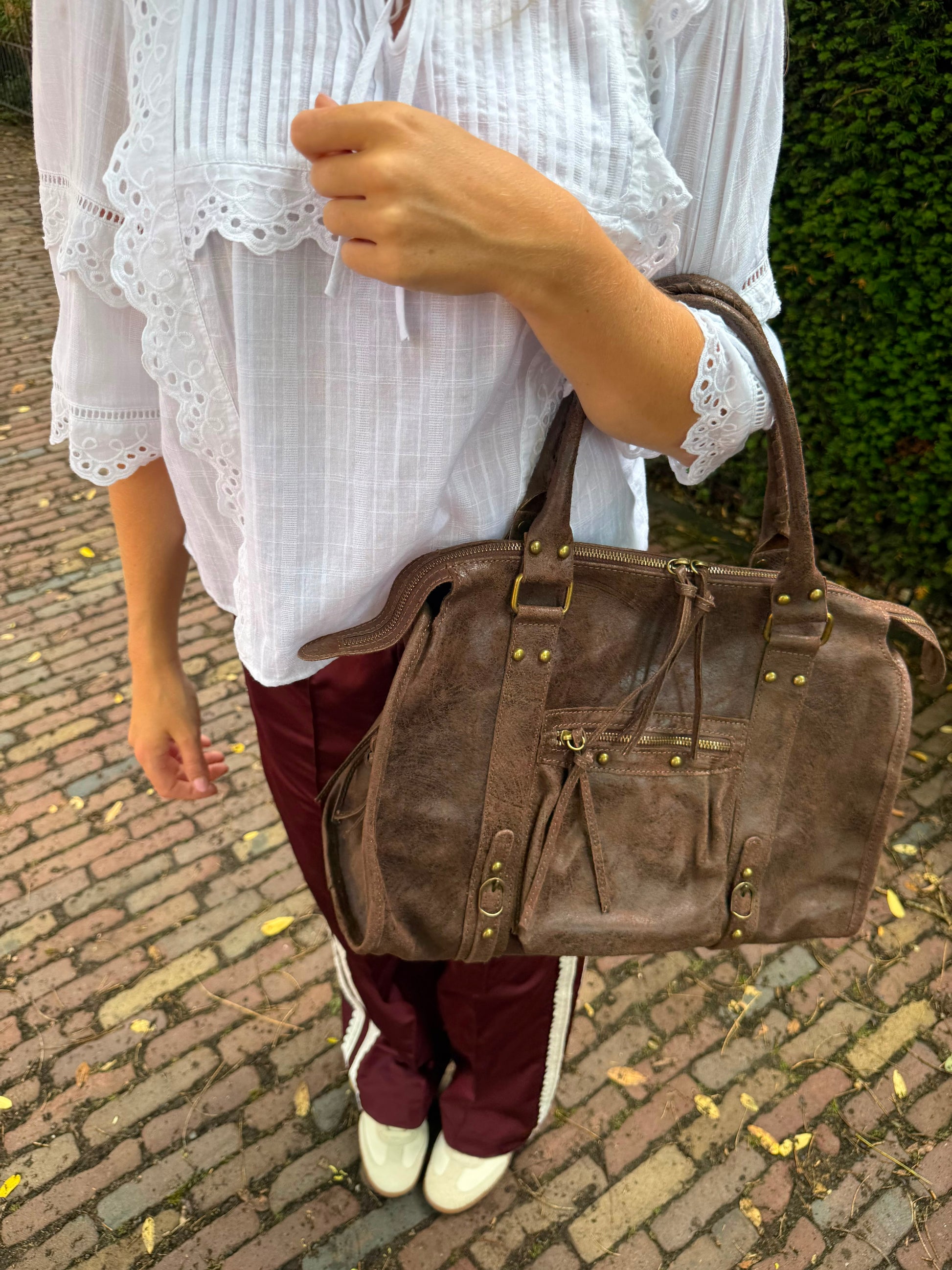 Icon-Tasche - Dunkelbraun