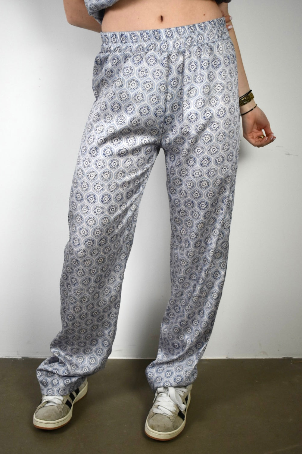 Naxos pants - blauw