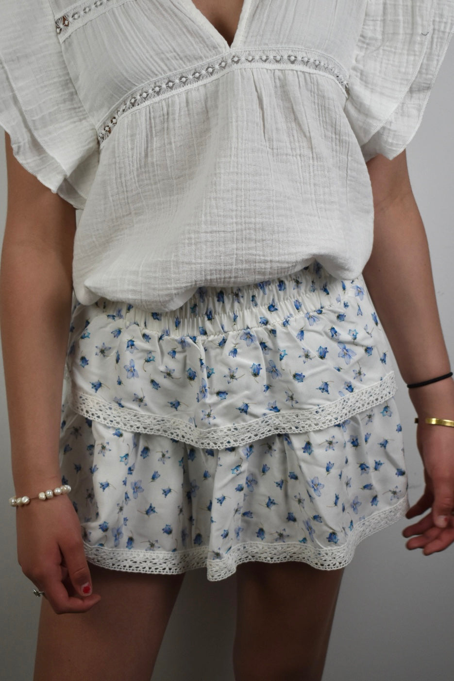 Bloom skort - blauw