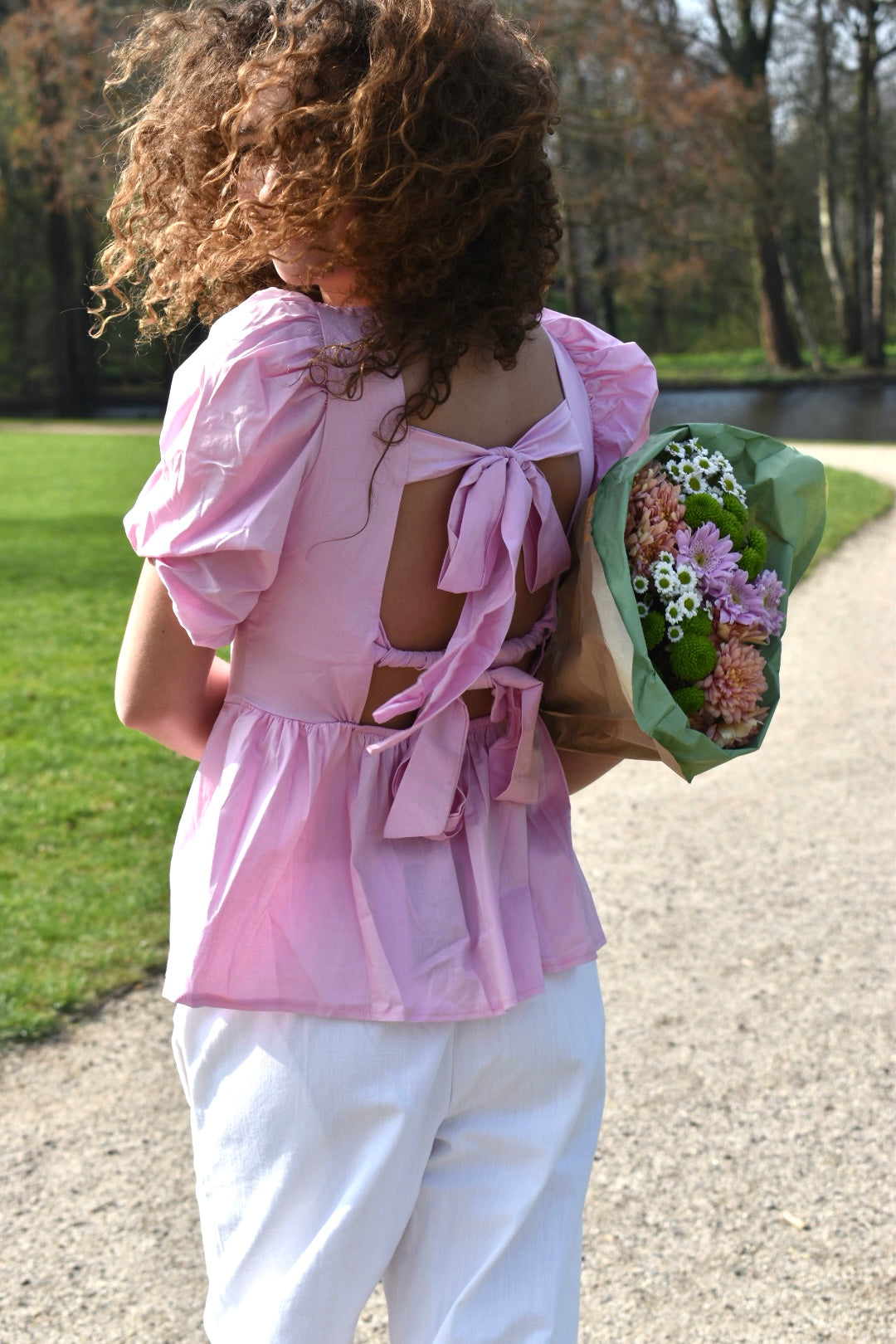 Ivy blouse - pink