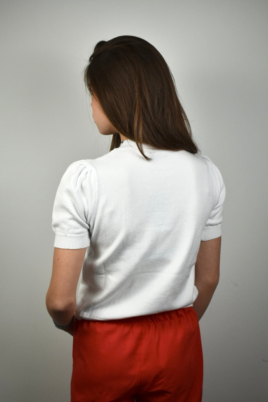 Stockholm top - white