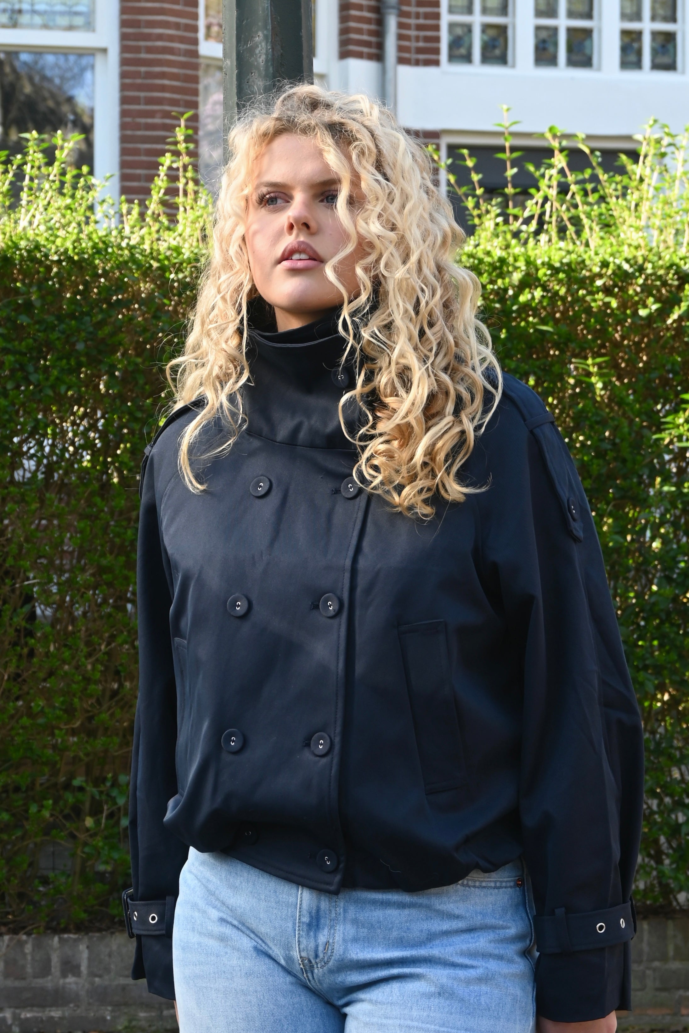 Trench jacket - navy