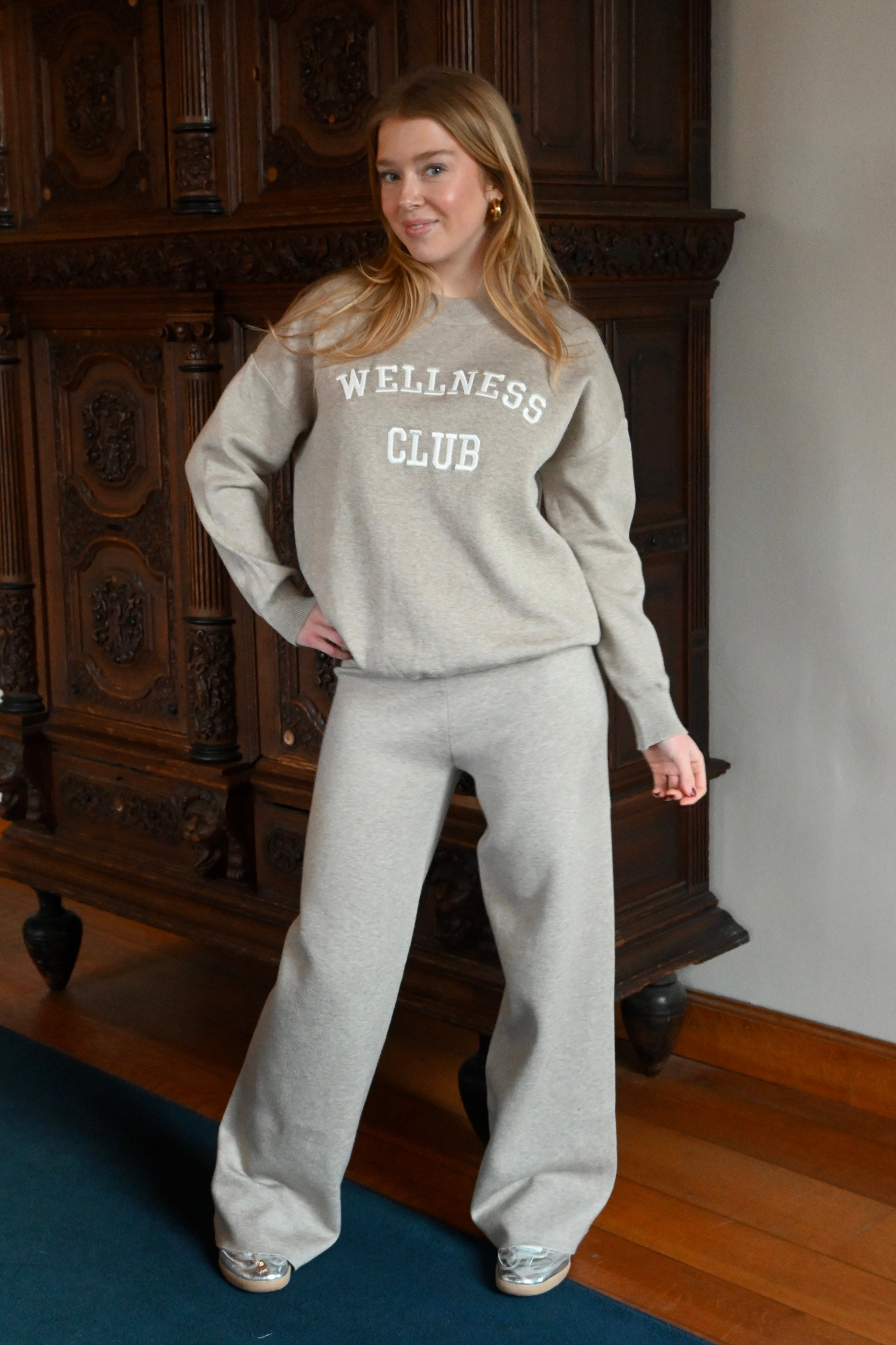 Wellness club knit - taupe