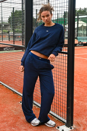 Tiger track pants - navy