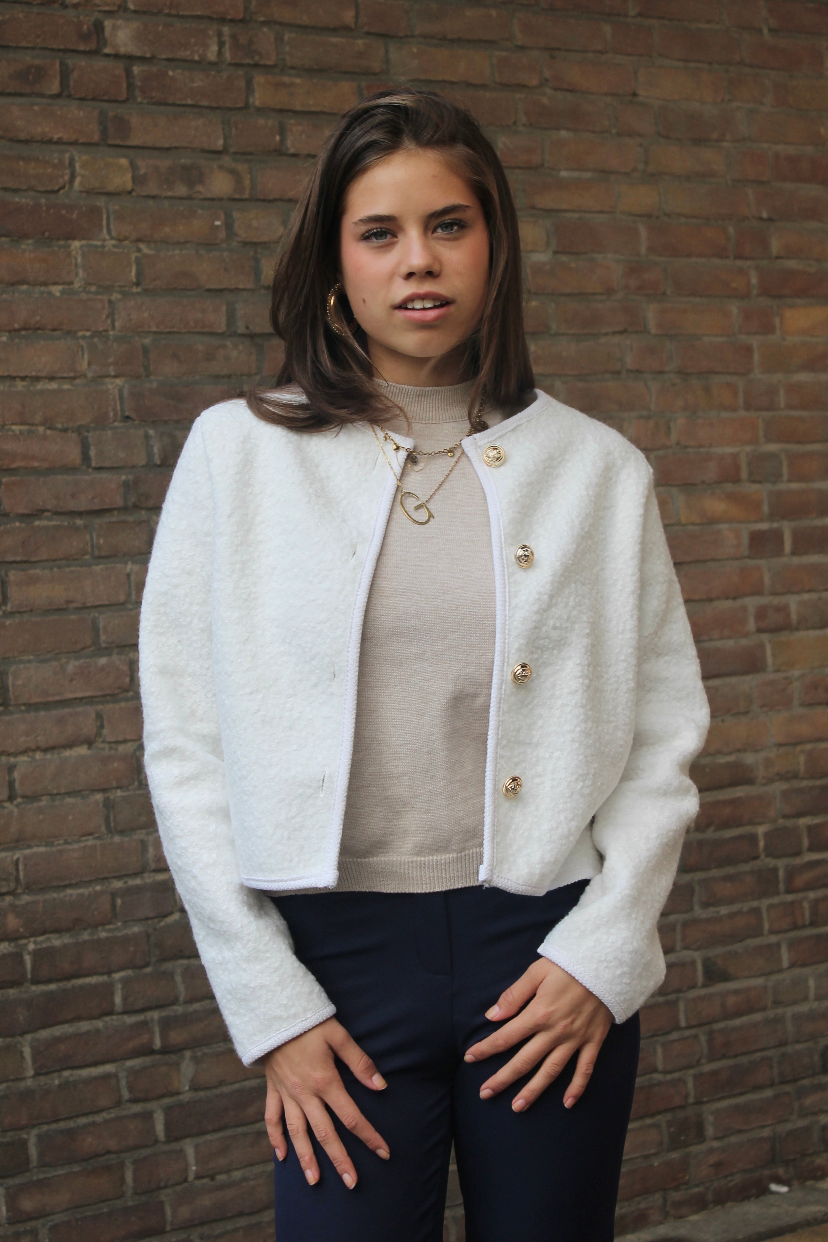 Issy jacket - white