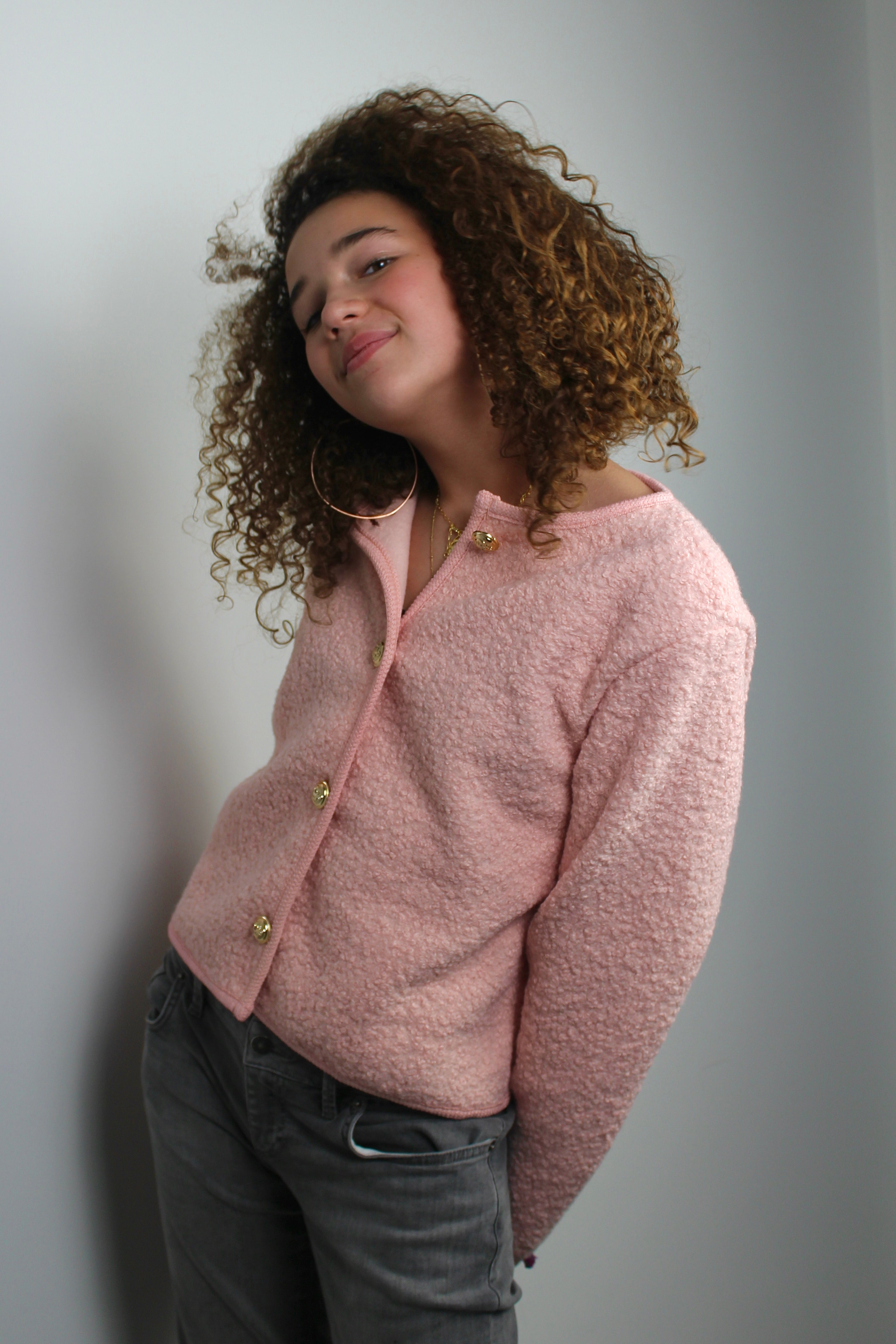 Issy jacket - roze