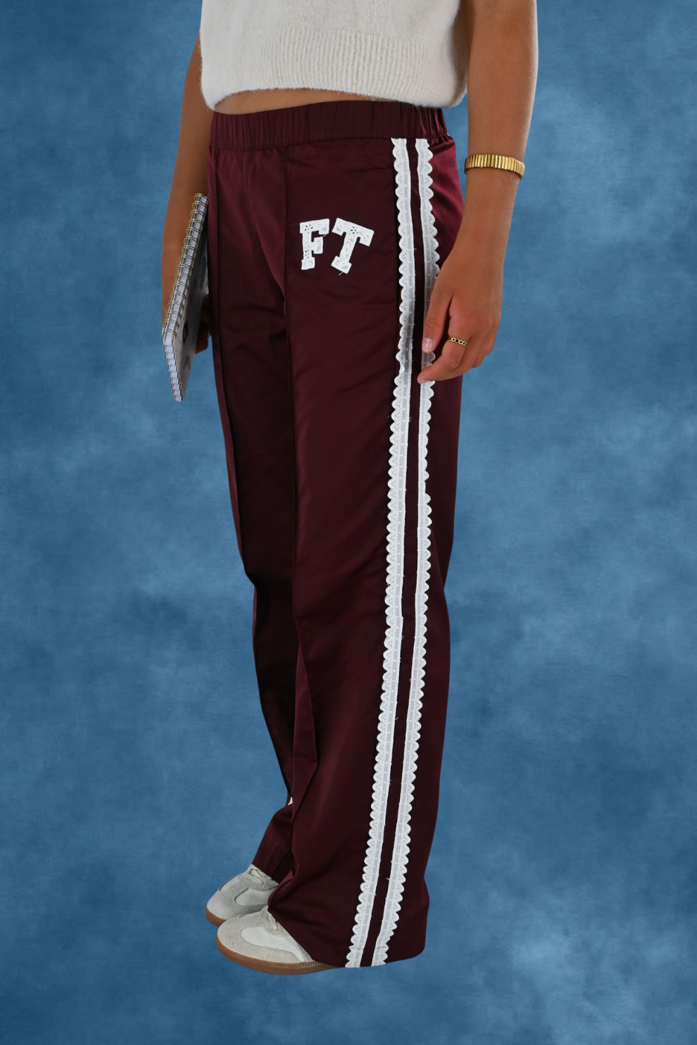 FT Spitzenhose - bordeaux - Fashiontiger 6