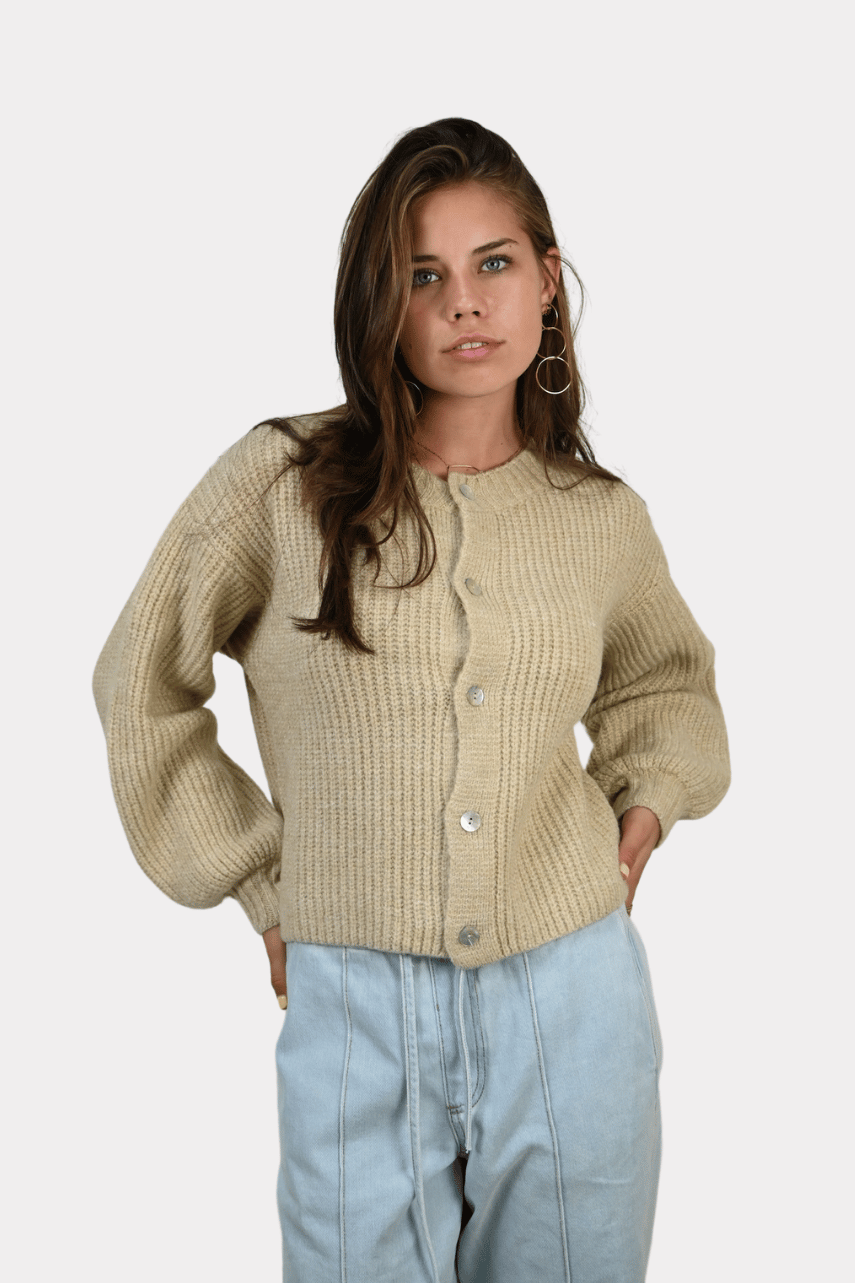 Brooklyn cardigan - beige