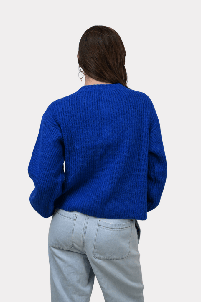 Brooklyn cardigan - cobalt