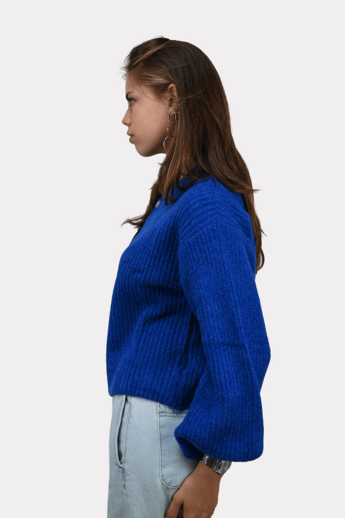 Brooklyn cardigan - cobalt