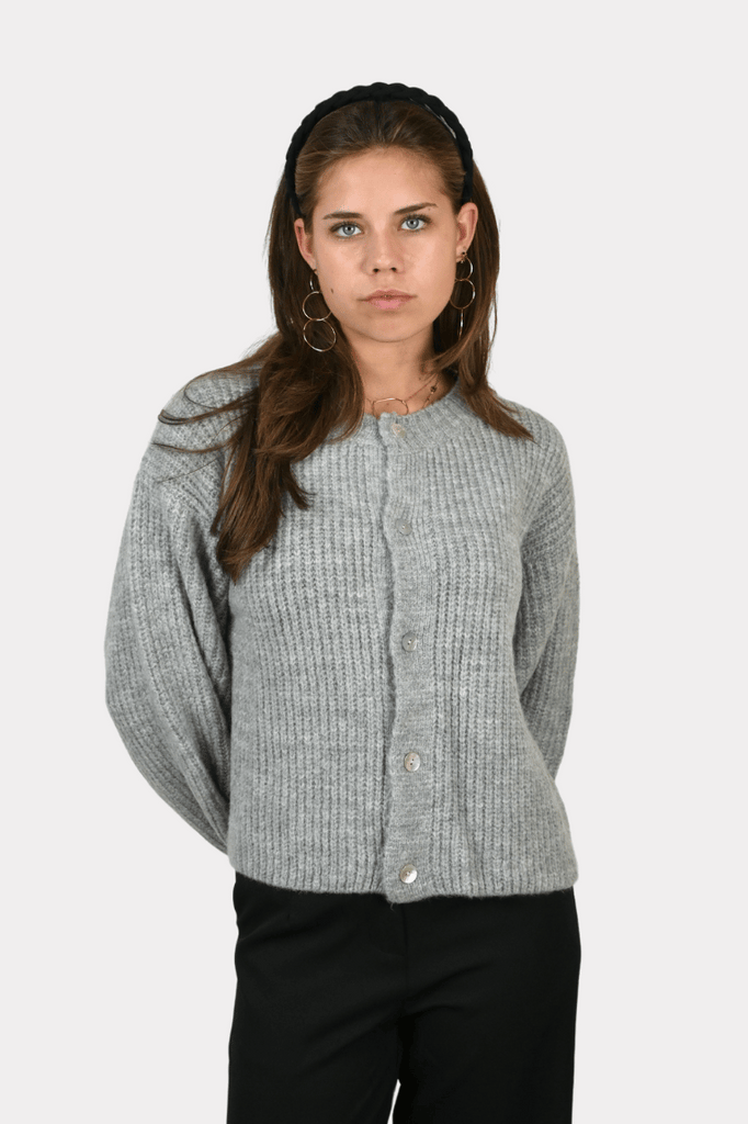 Brooklyn cardigan - grijs