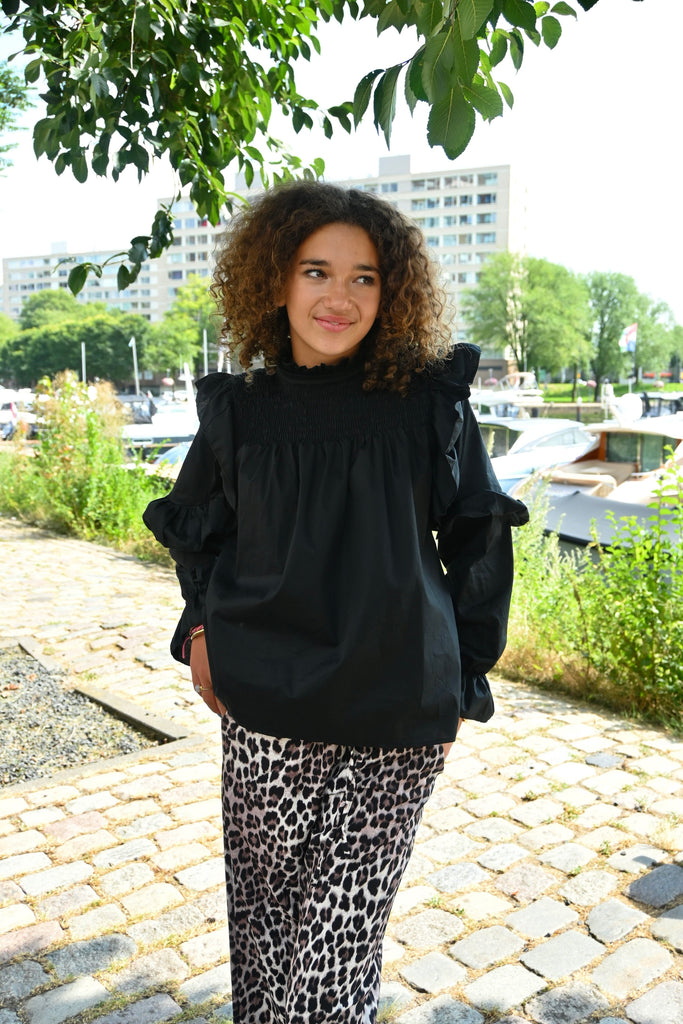 Nina blouse - zwart