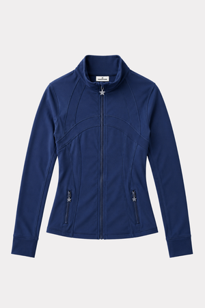 Fashiontiger sportswear zip jacket - navy 11