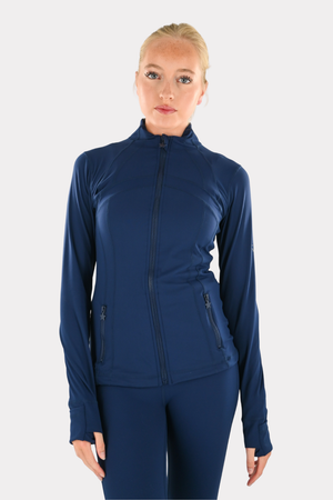 Fashiontiger sportswear zip jacket - navy 6