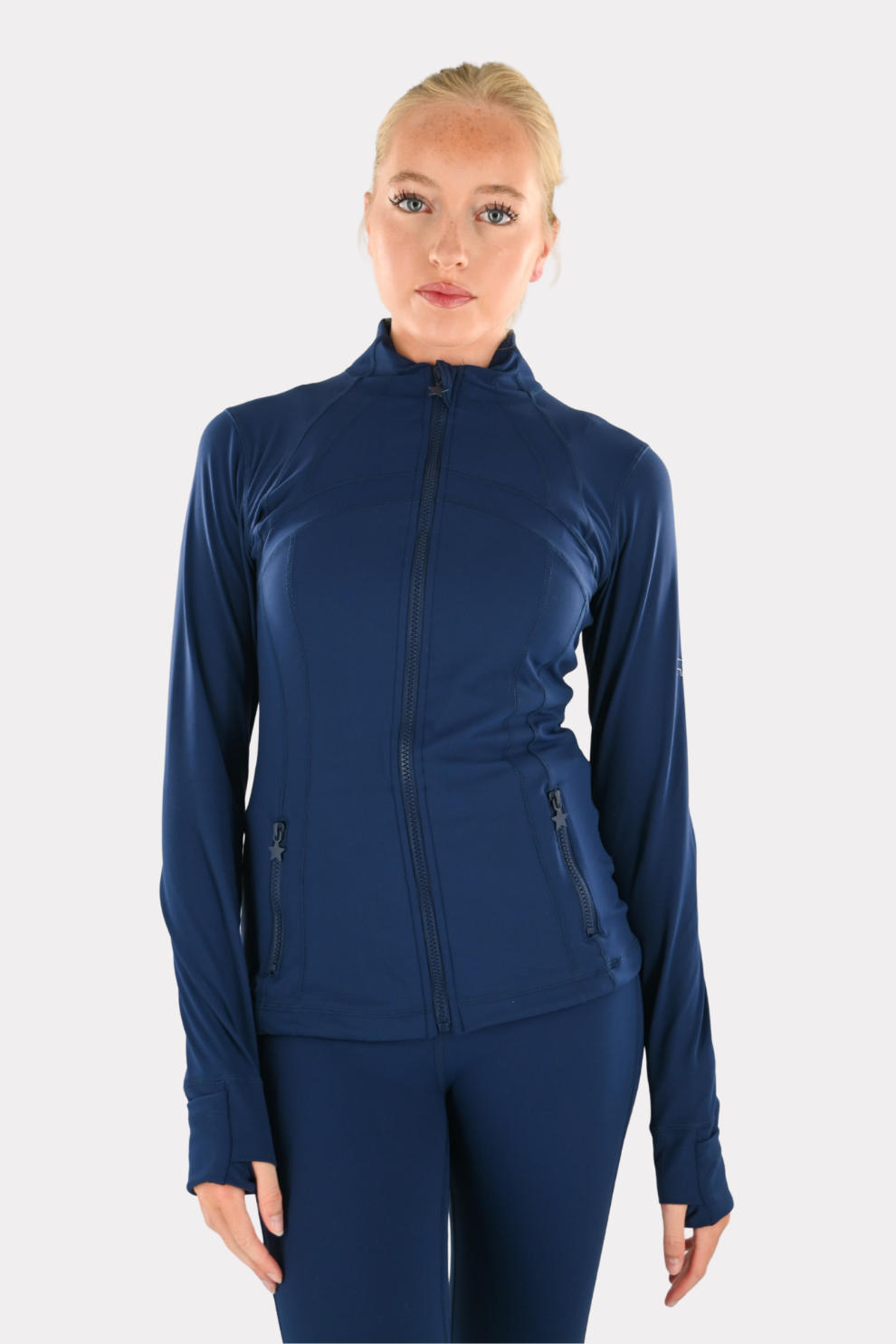 Fashiontiger sportswear zip jacket - navy 6