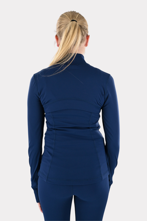Fashiontiger sportswear zip jacket - navy 8