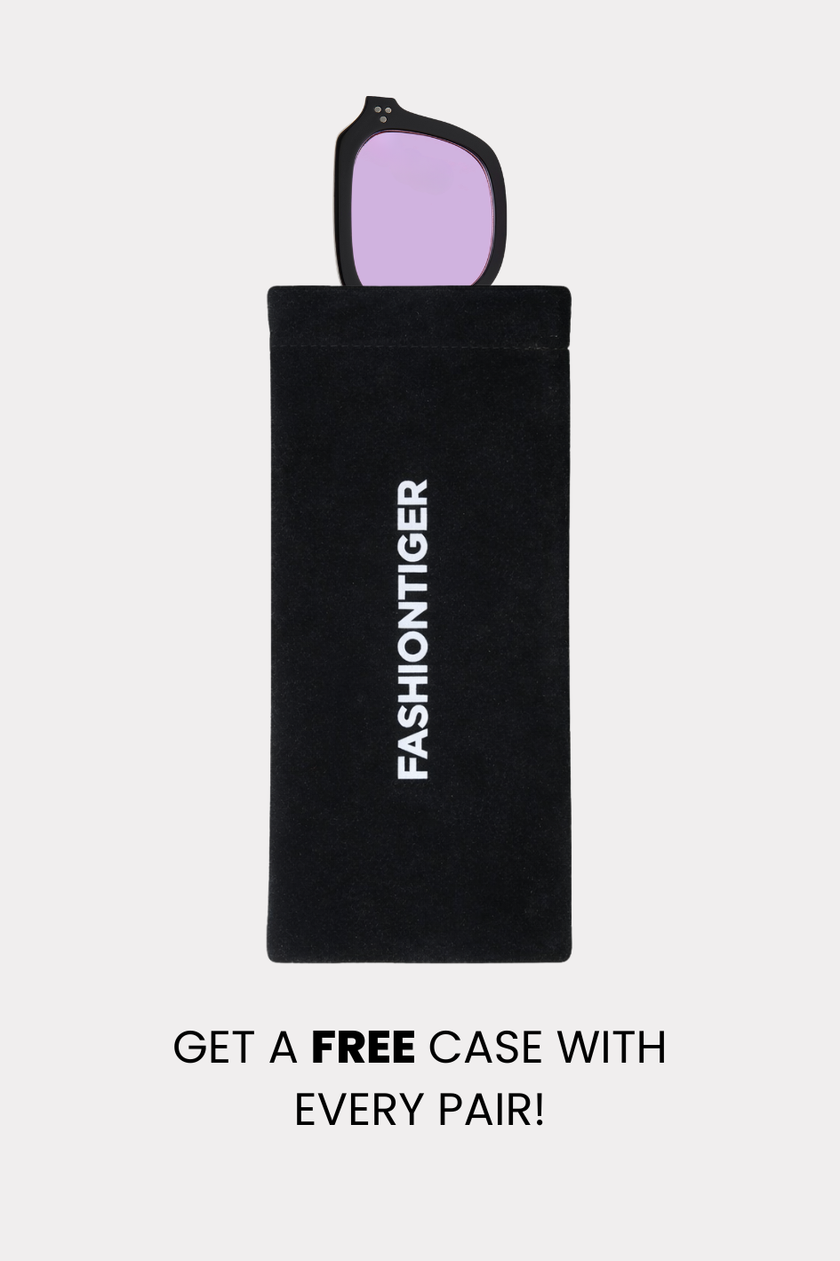 Glow sunnies - zwart - Fashiontiger 7