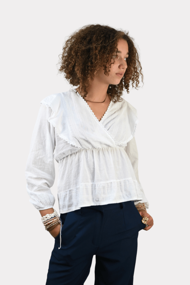 Holly blouse - wit