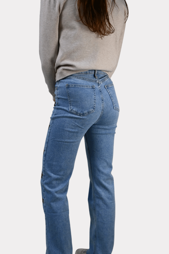 <tc>Sky full of tiger stars jeans - blue</tc>