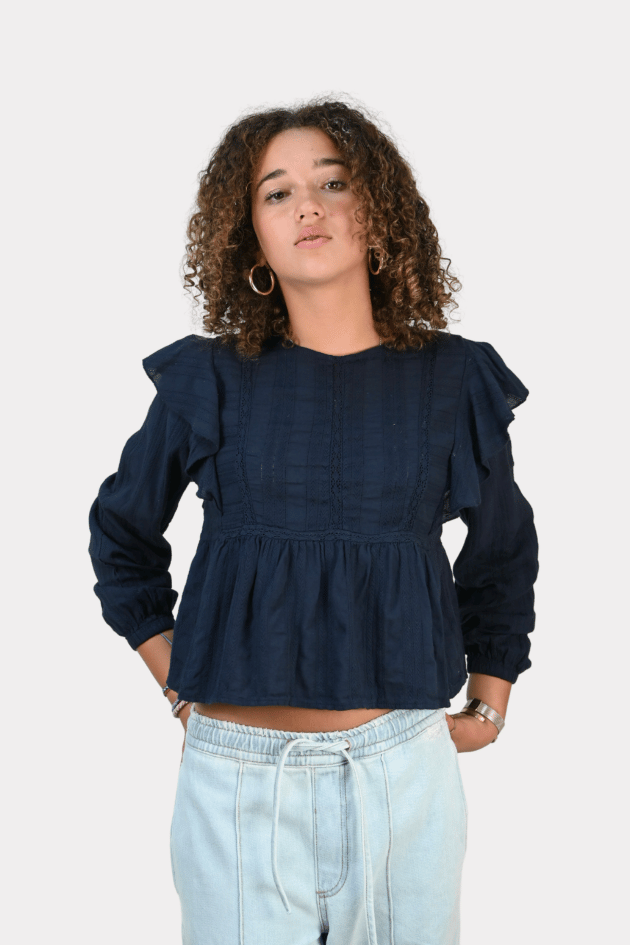 Merel blouse - navy