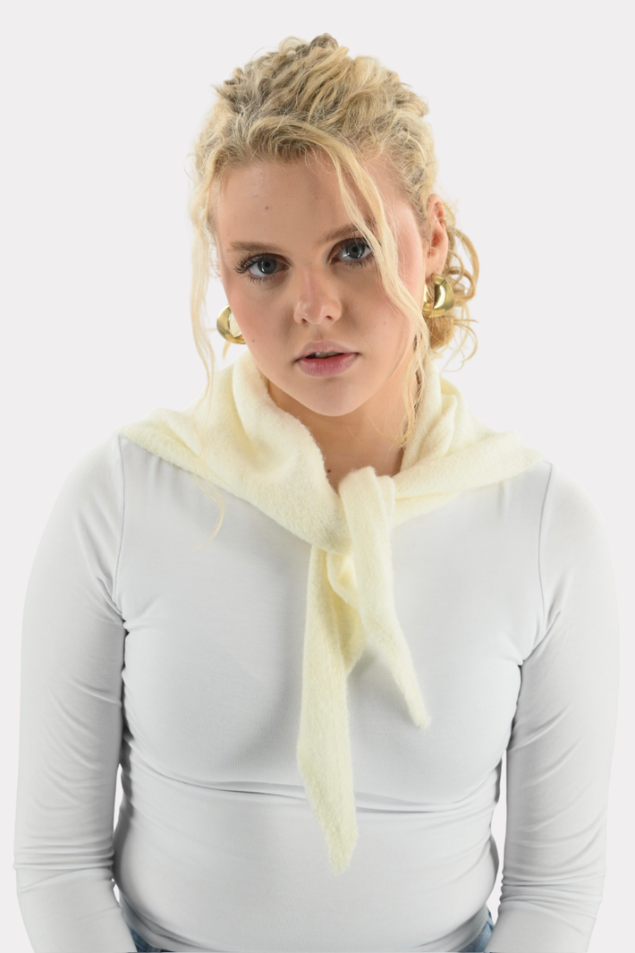 Hug me Schal - creme - Fashiontiger 1