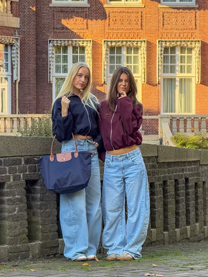 Veste essentielle - bordeaux