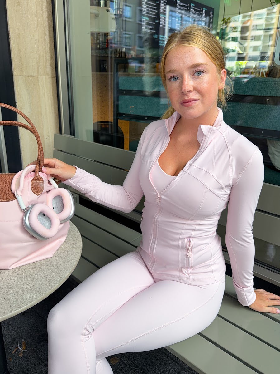 Sportswear zip jacket - light pink
