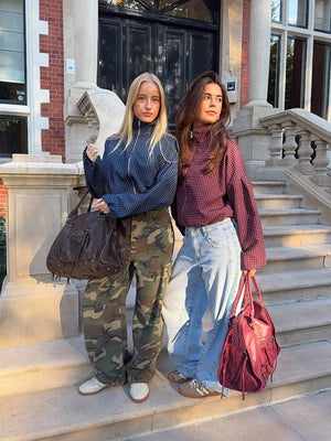 Camo-Jeans - grün