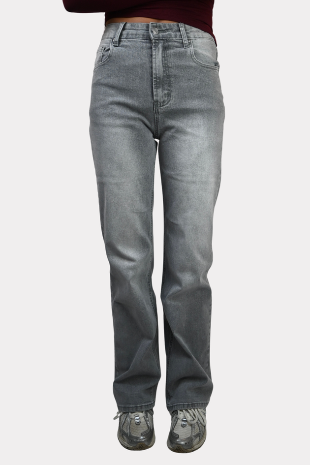 Jazzy straight leg jeans - light grey