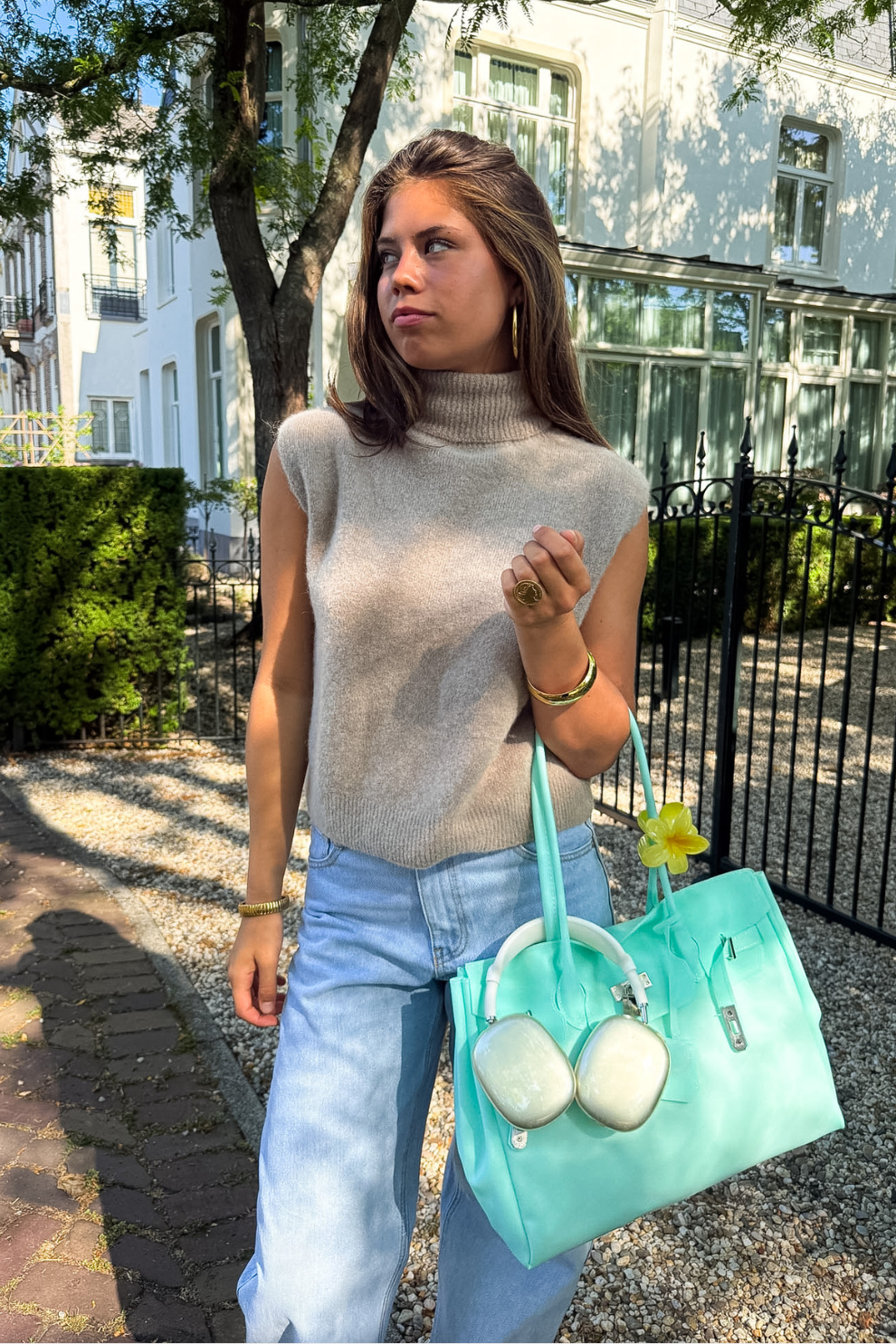 Jelly bag - aqua - Fashiontiger 1
