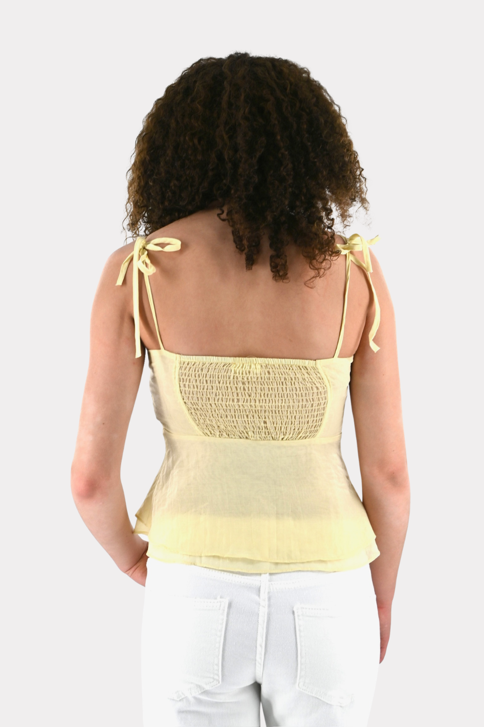 Lagoon top - geel - Fashiontiger 5