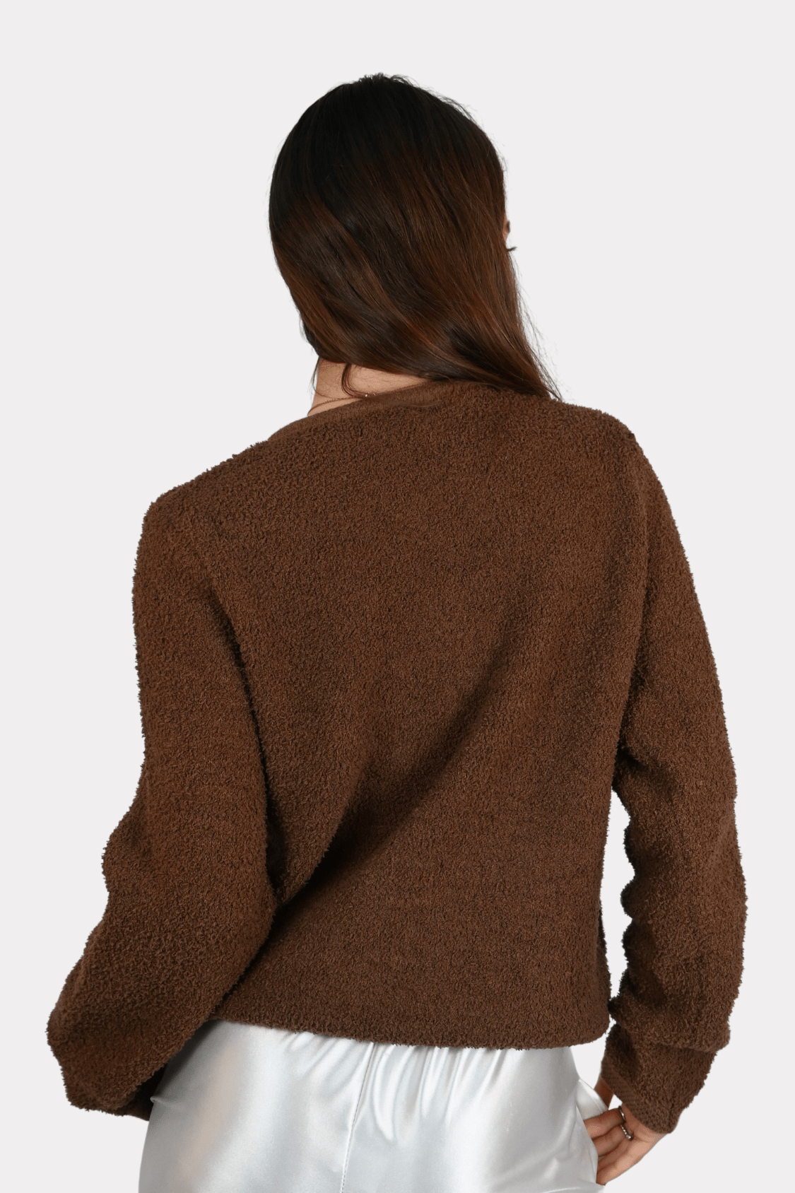 Liena cardigan - bruin - 5