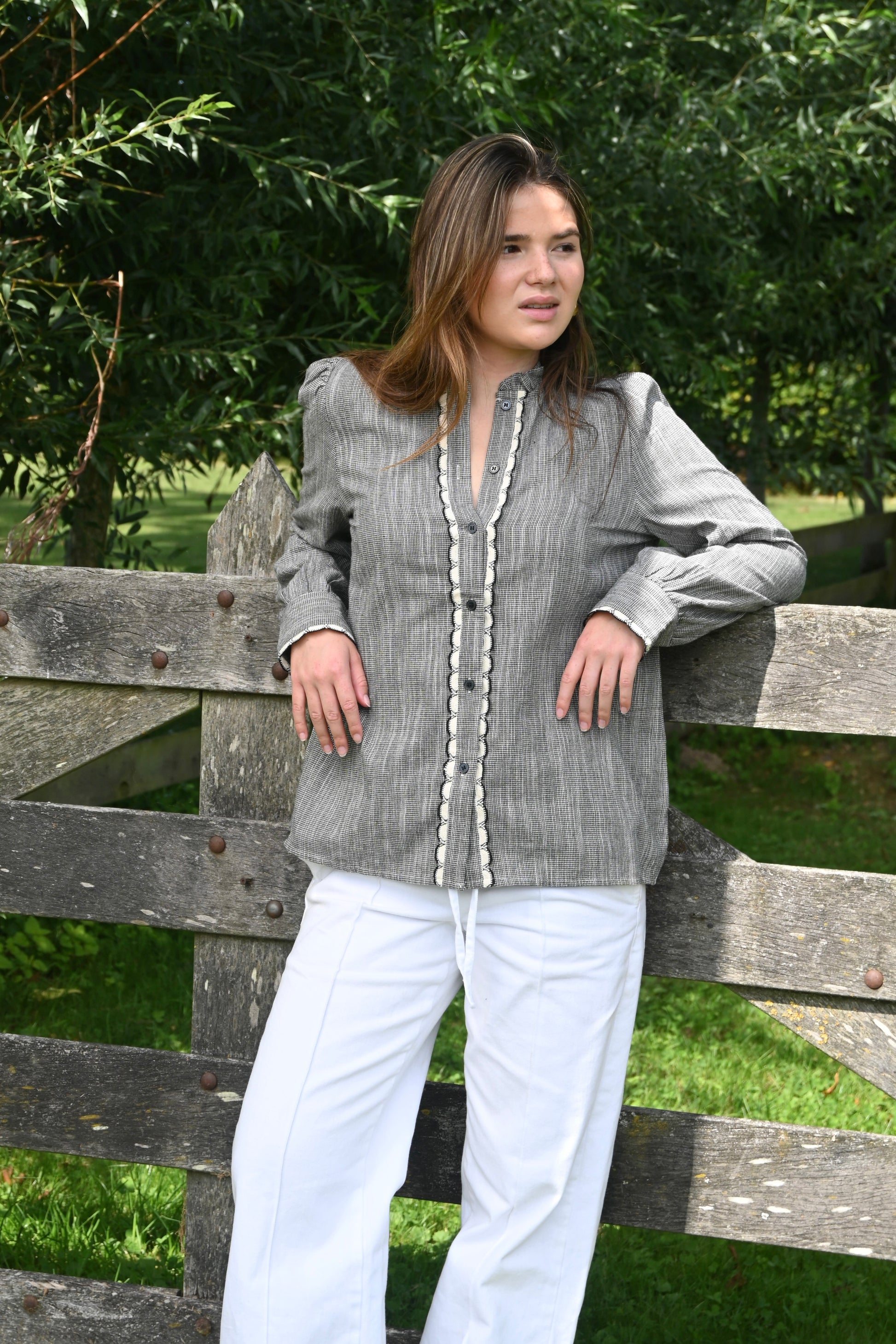 Lucia blouse - zwart -  fashiontiger 2