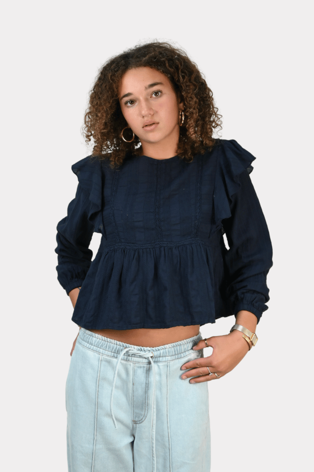 Merel-blouse-navy-fashiontiger-1