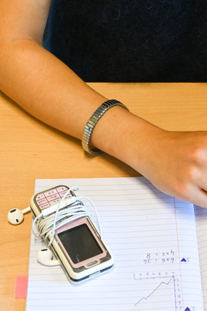 Off campus bangle - silver - Fashiontiger 3