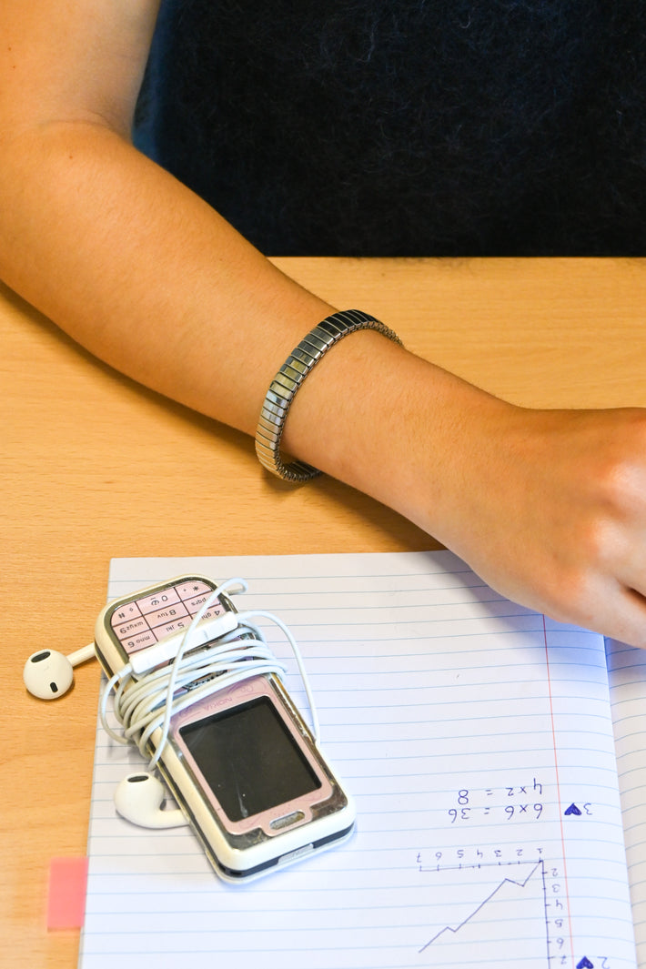 Off campus bangle - silver - Fashiontiger 3