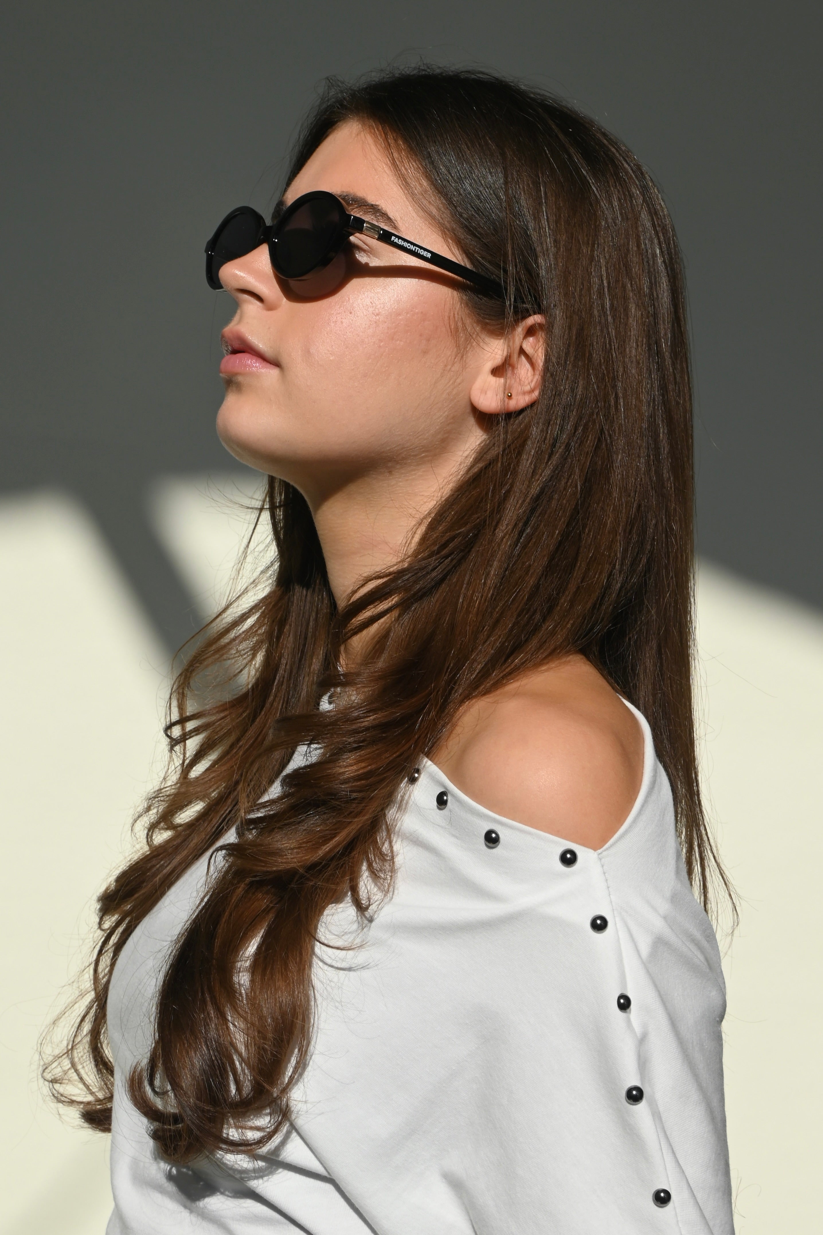 Oval sunnies - zwart - Fashiontiger 4