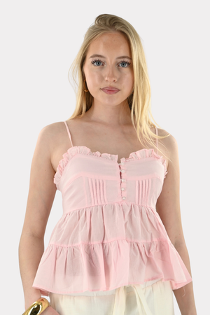 Pearl top - roze - Fashiontiger 6