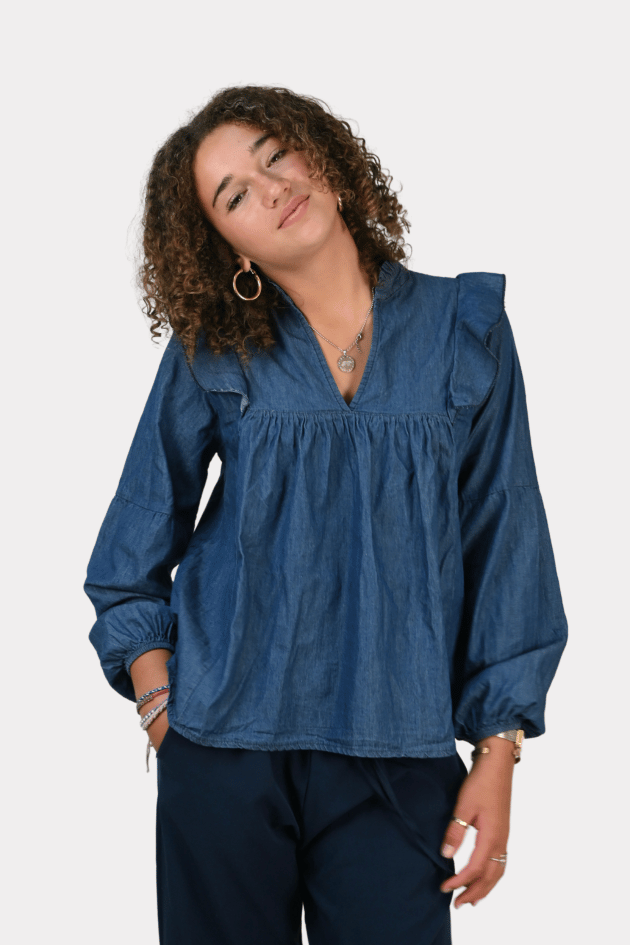 Pippa-blouse-denim-fashiontiger-1